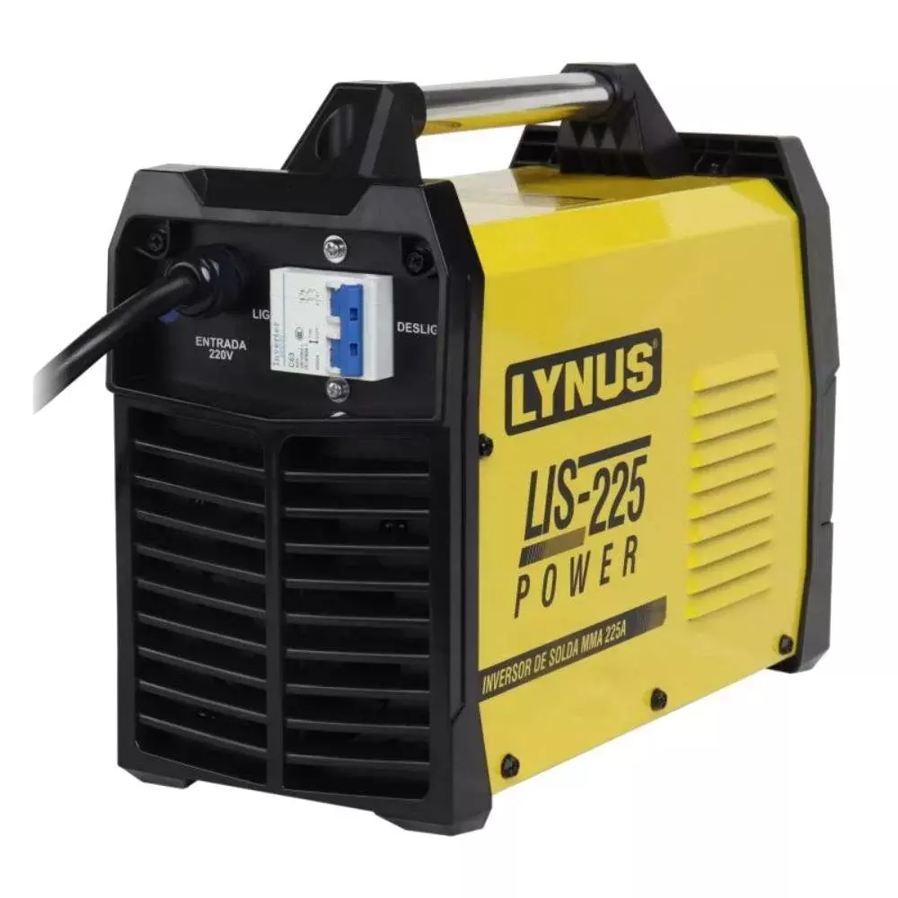 Inversora de Solda Mma Lis-225 Power 220 V - Lynus