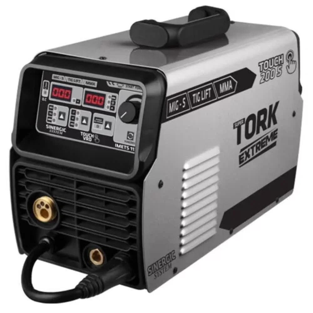 Inversora Solda Supertork Touch 200 S Imets-11200 220V 3X1 (Mig-Tig-Mma) - 220V