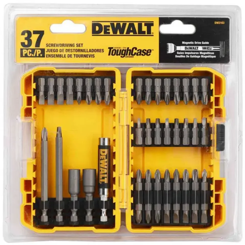Jogo de Bits com Estojo 37 Peç - Dewalt