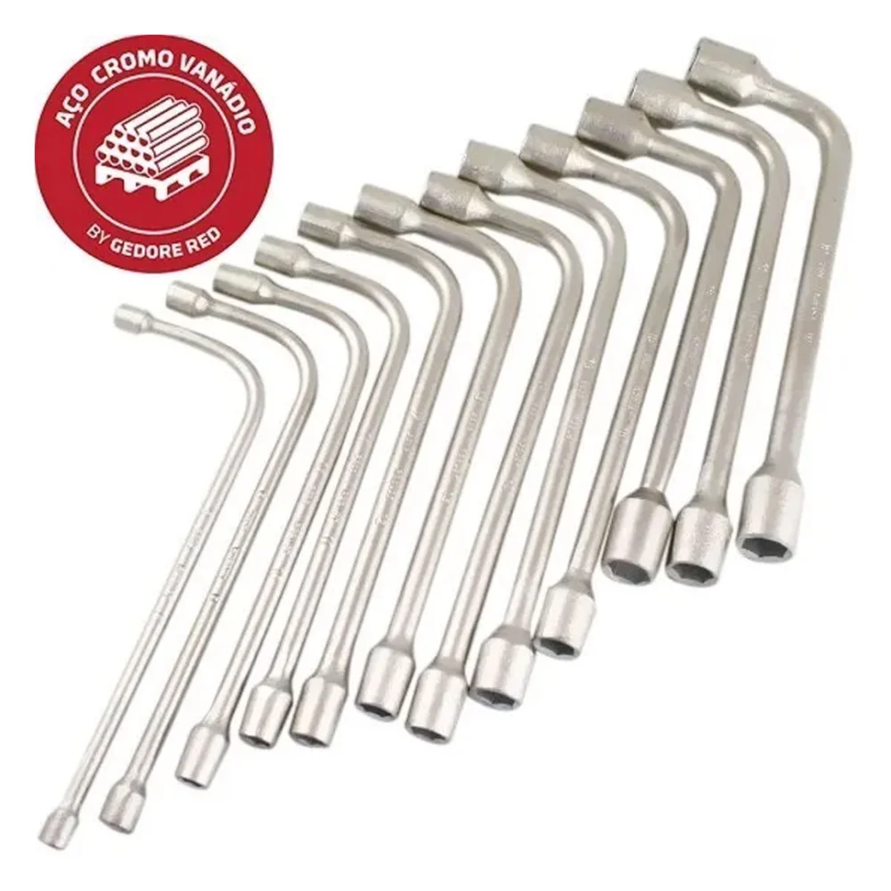 Jogo de Chave Biela Gedore Red 12 Peç 8 - 19Mm 3301527