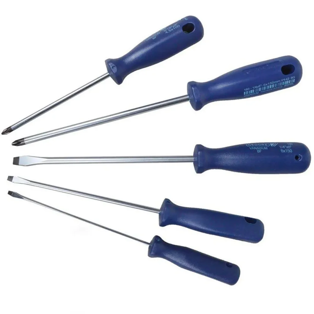 Jogo de Chave de Fenda e Phillips com 5 Peç Gedore 036450