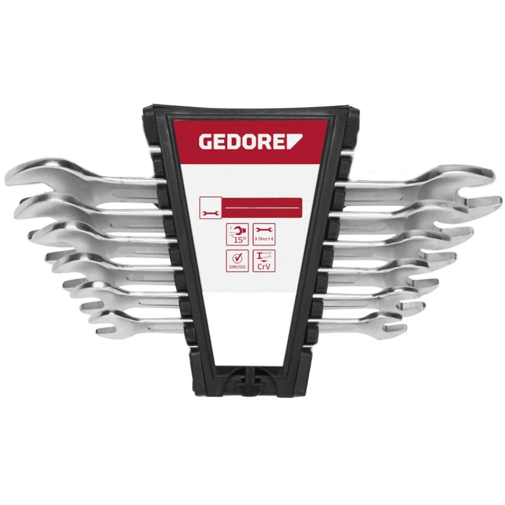 Jogo de Chaves Fixa 6 Peç 3/8 a 1 Gedore