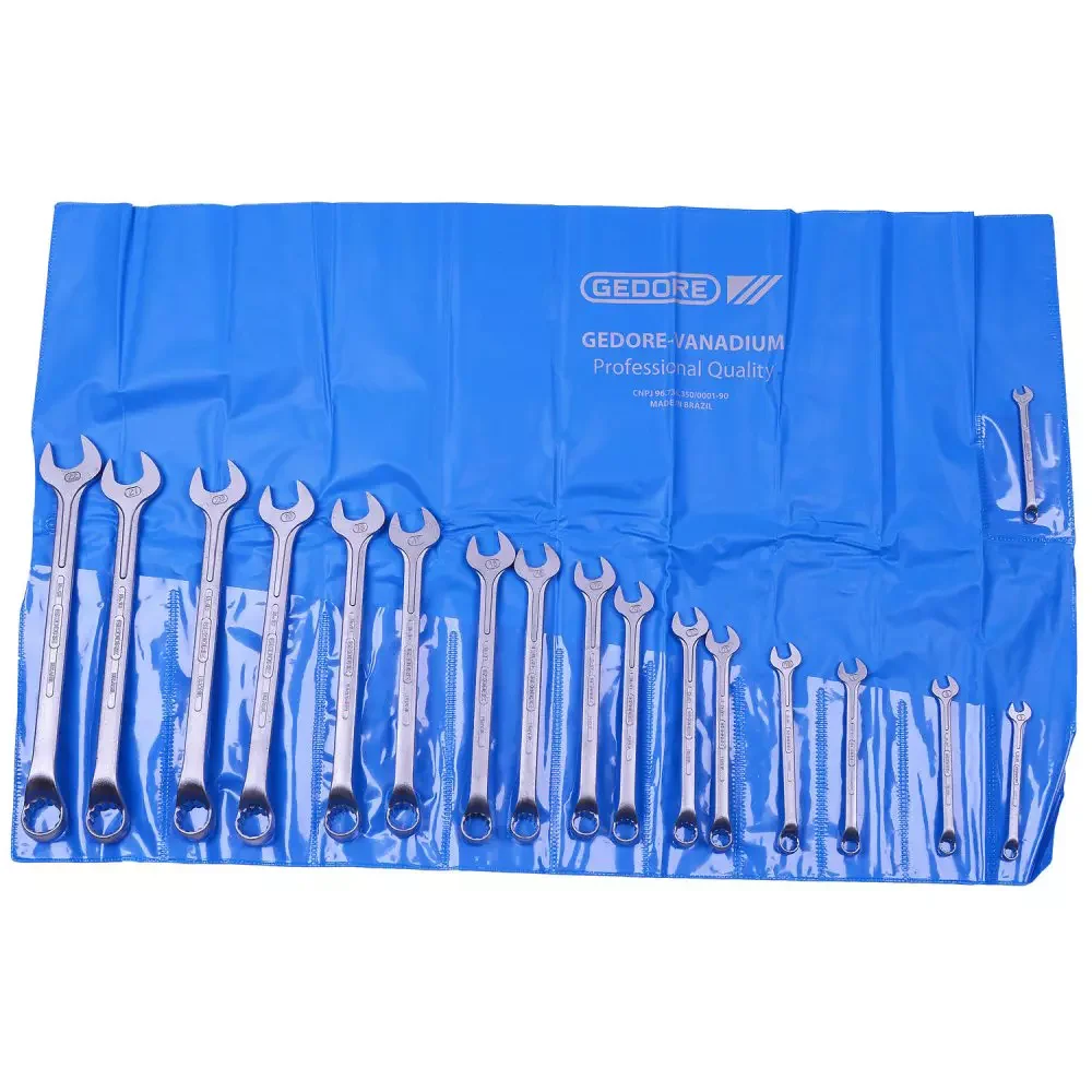 Jogo de Chaves Combinadas 17 Peç 6 a 22 MM Gedore