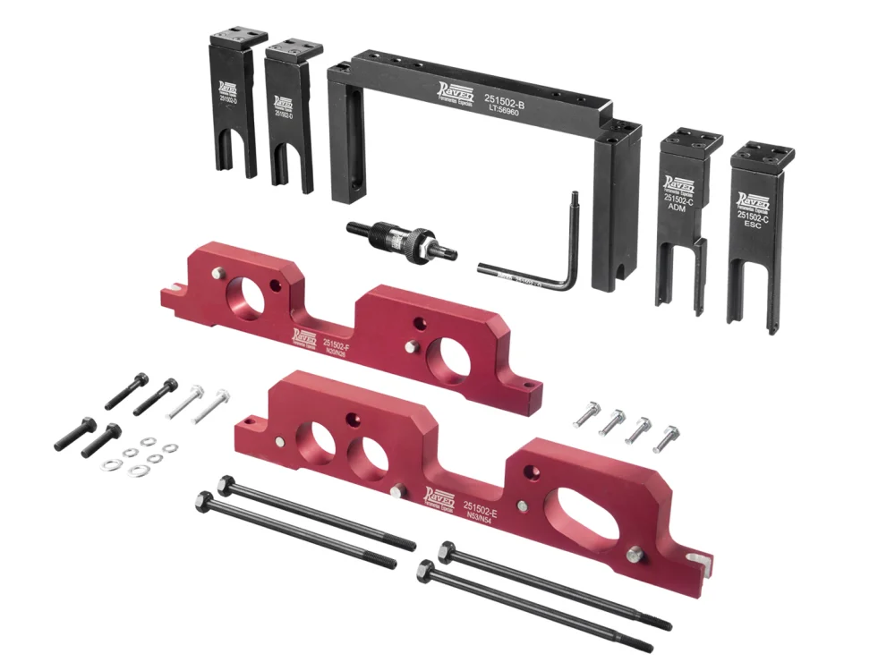 Jogo de Ferramentas para Sincronismo de Motores Bmw 2.0 16V N20 3.0 24V V6 N52 a N55 - Raven-251502