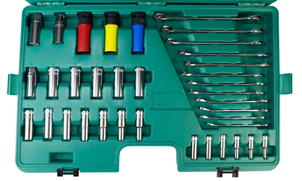 Jogo de Ferramentas Sata 190 Peç St109543 Oficina Profissional Completo