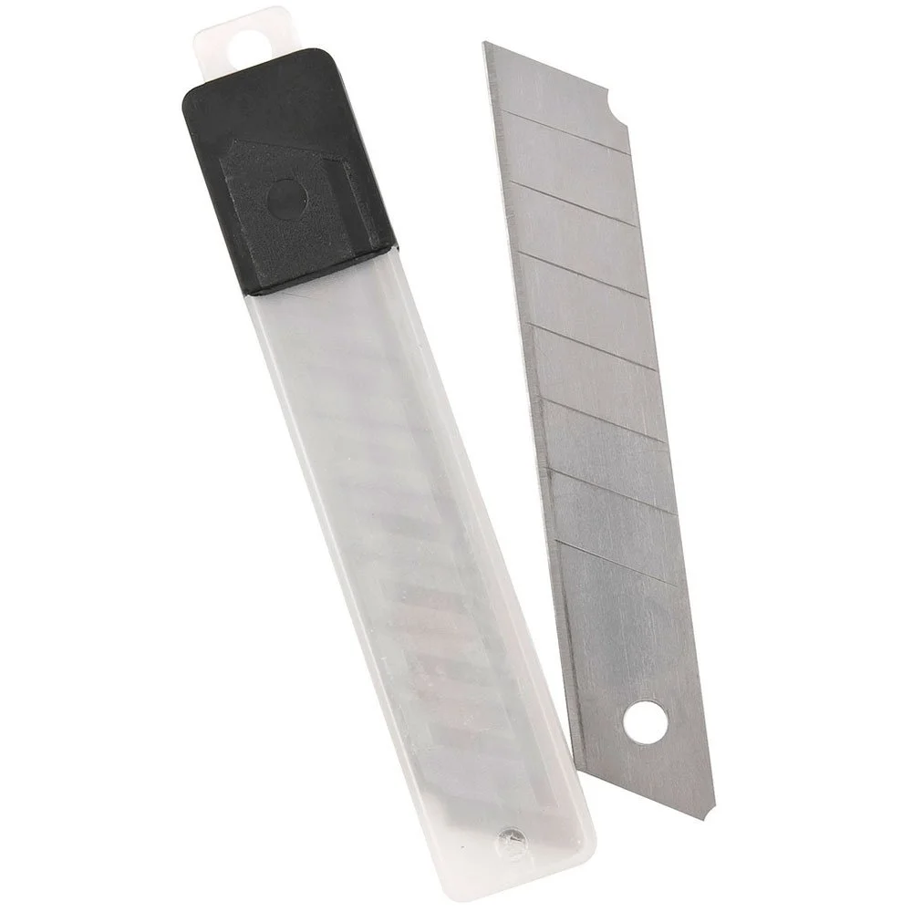 Jogo de Laminas para Estilete com 10 Peç 18Mm - Robust