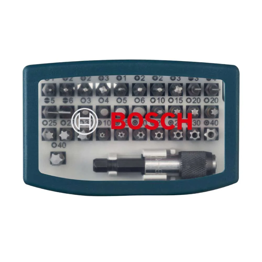 Jogo de Pontas para Parafusadeira 32 Peças - Bosch