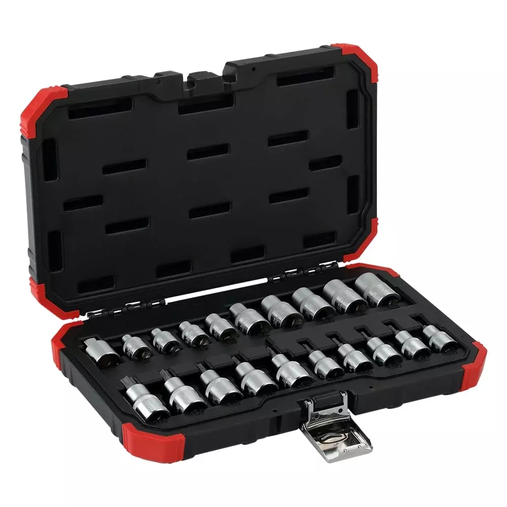 Jogo de Soquetes Torx 3/8" e 1/2" 20 Peças Gedore Red