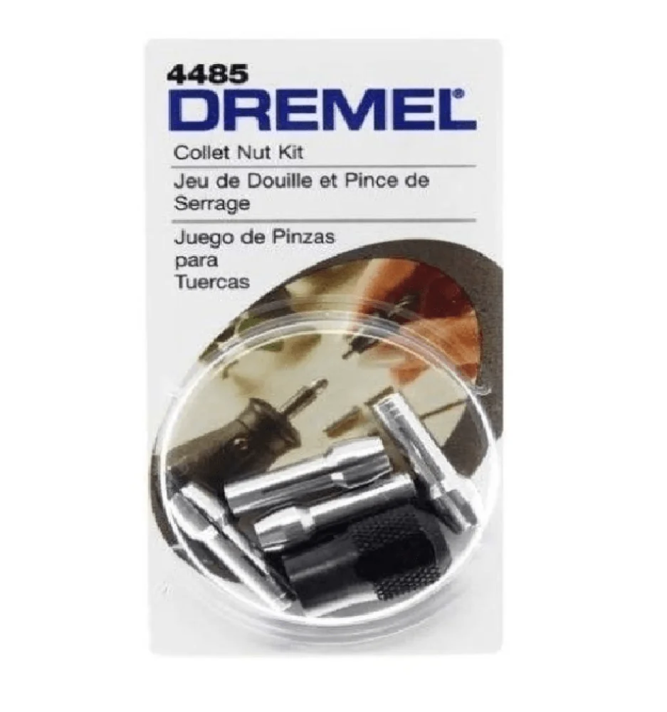 Kit Pinça 1/8'' a 1/32'' com 4 Peças 2615504485 Dremel