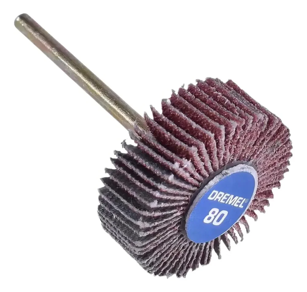 Lixa Rotativa Haste 3/8" Grão 080 Dremel 502