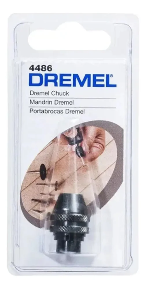 Mandril de Aperto Rápido 0,8 a 3,2Mm Dremel 4486