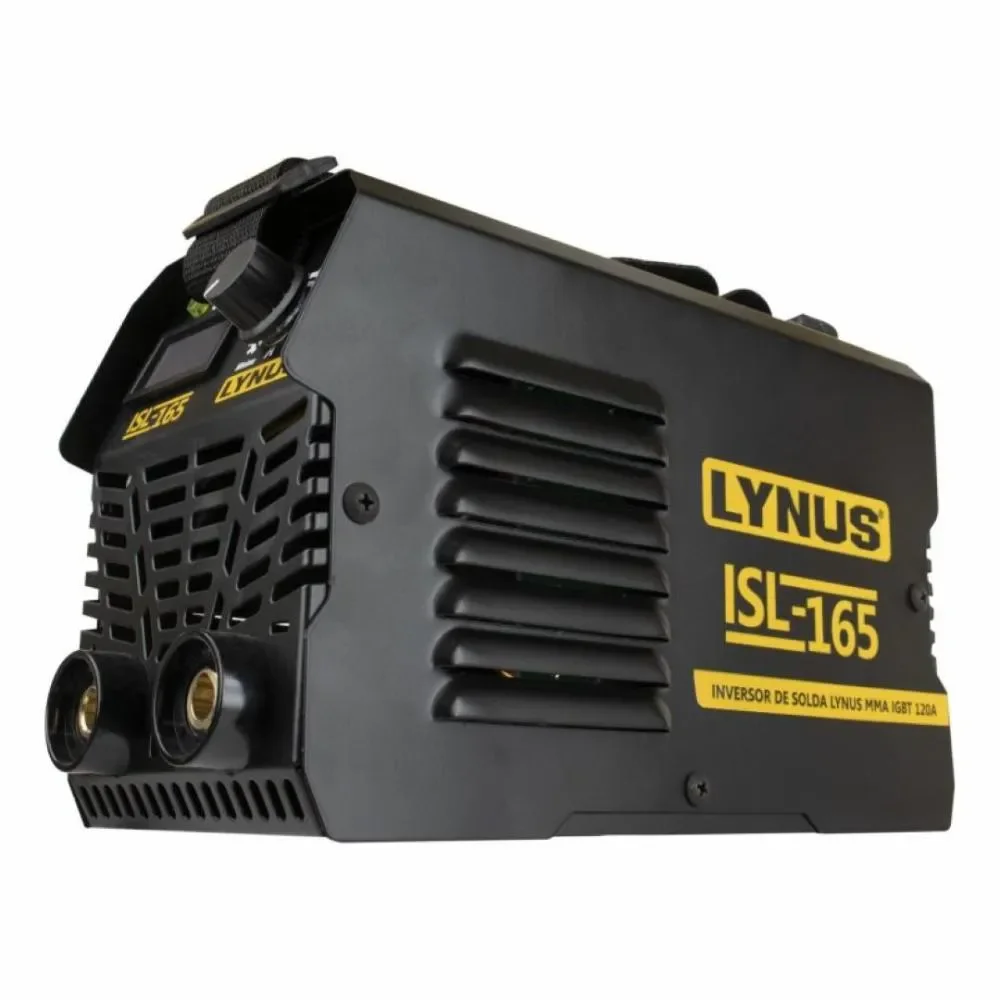 Máquina Inversora de Solda 120A com Display Digital - Lynus-Isl-165S