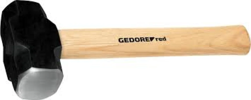 Marreta Oitavada com Cabo em Madeira 3369907 - Gedore Red