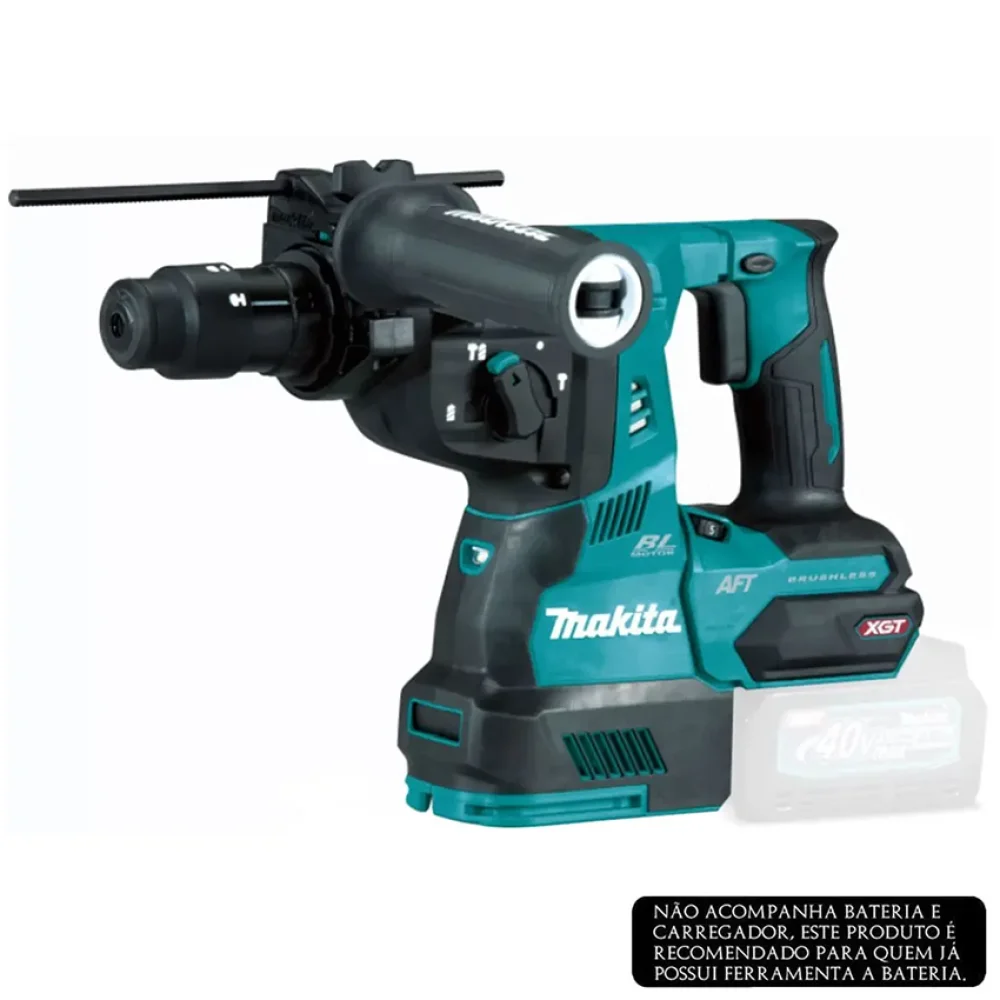 Martelete Combinado 40V 28Mm 3,2J Hr002Gz sem Bateria e Carregador - Makita