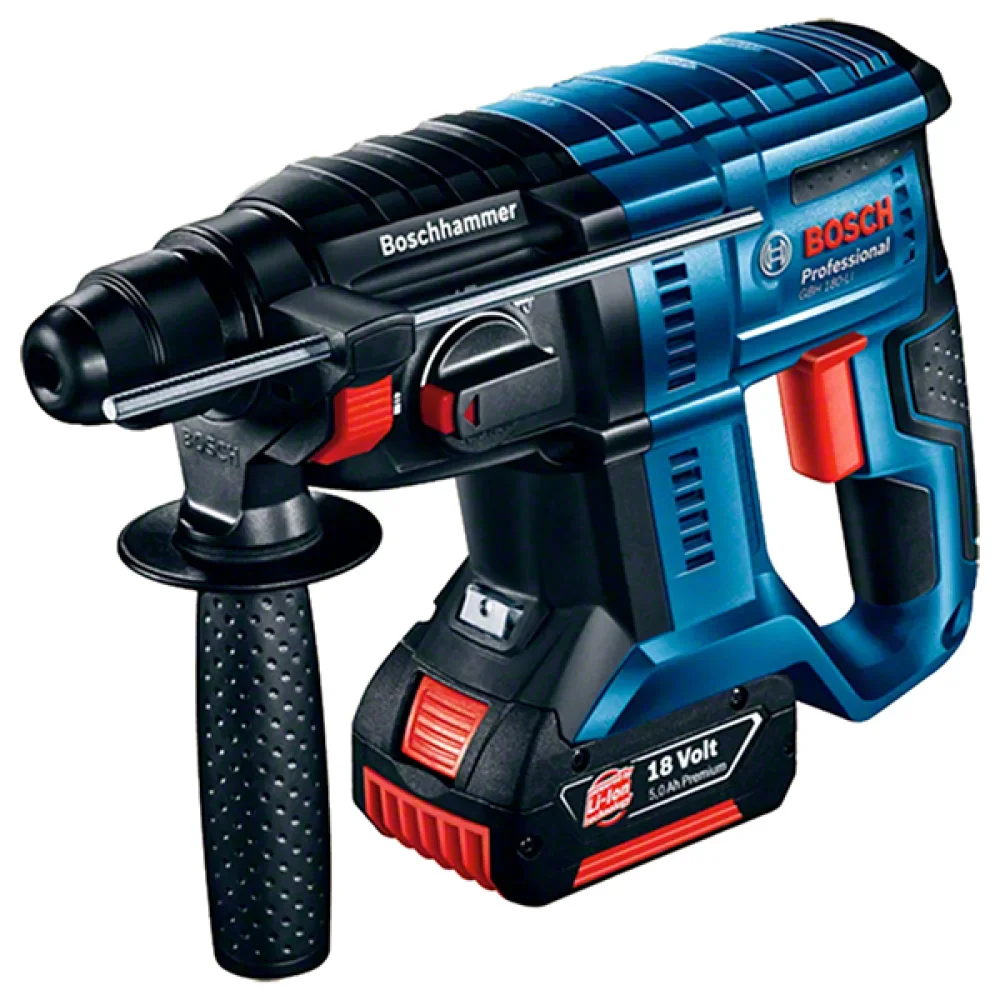 Martelete Perfurador Gbh 180-Li Sds Plus 18V Brushless com 2 Baterias e Maleta – Bosch