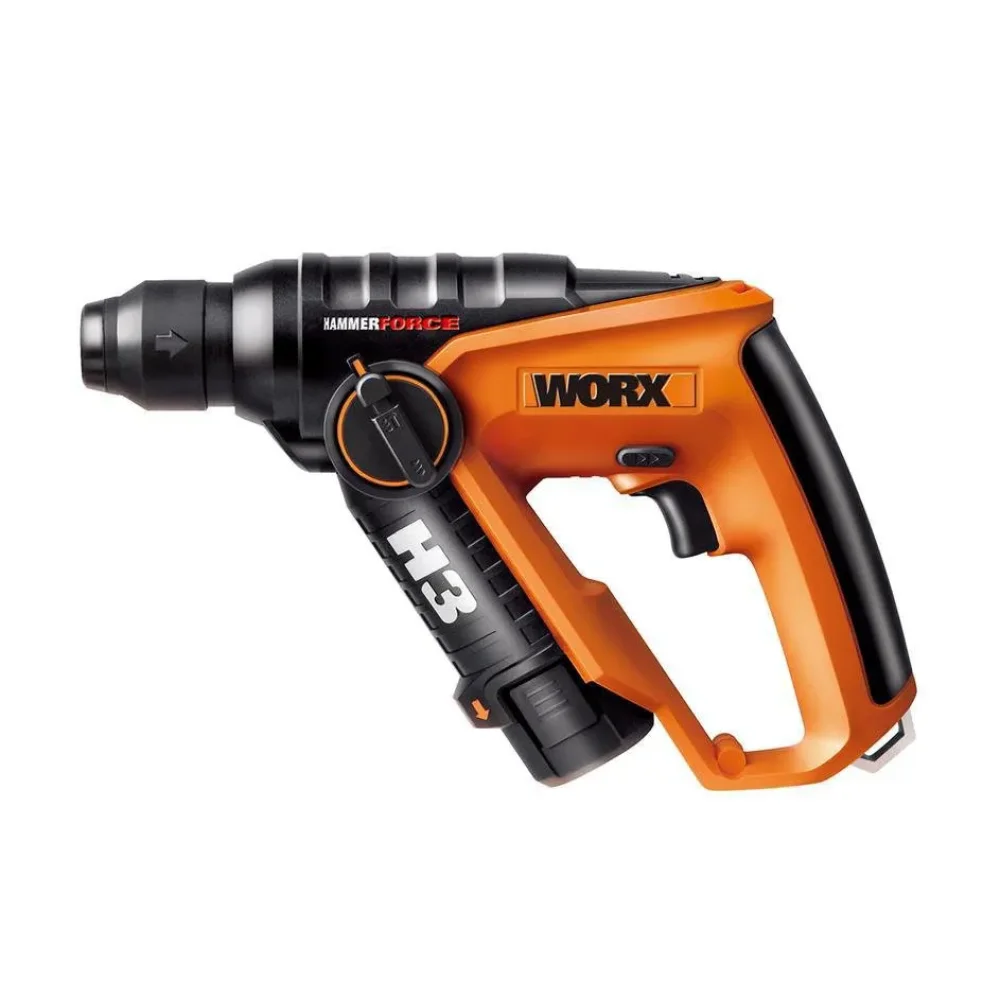 Martelete Perfurador Worx Wx382.3 Bat 12V Biv. Sds Plus