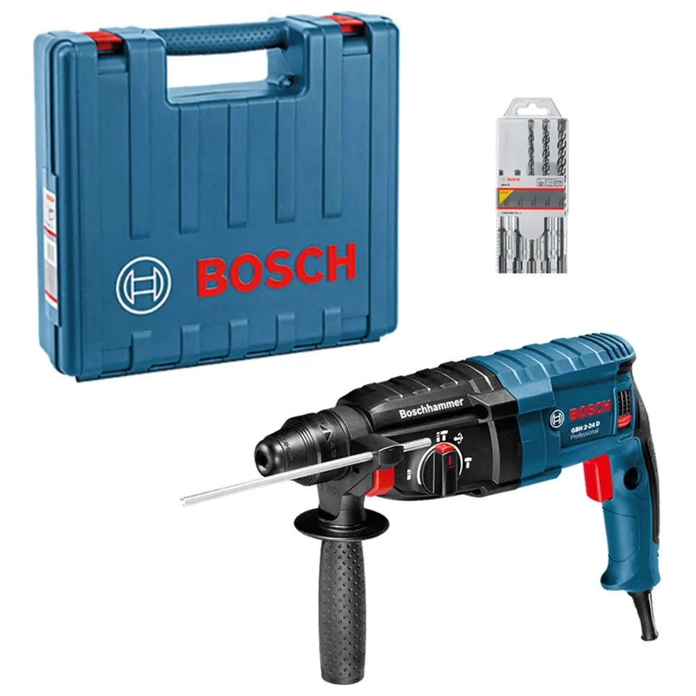 Martelete Sds Plus 820W Gbh 2-24 D Bosch C/ Maleta