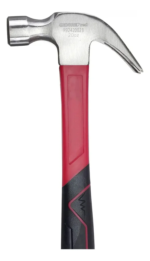 Martelo Unha 28Mm Cabo de Fibra Gedore Red – Resistente e Ergonômico