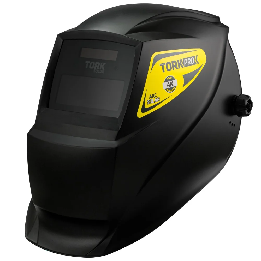 Mascara de Solda Automática Auto Escurecimento Profissional 4K Solar - Super Tork