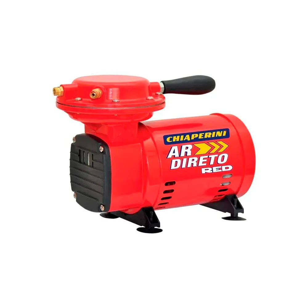 Motocompressor de Ar Direto com Pistola e Mangueira Bivolt - Chiaperini