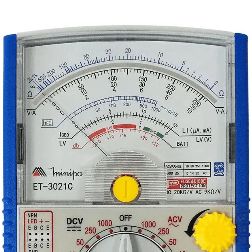 Multímetro Analógico Et-3021C - Minipa