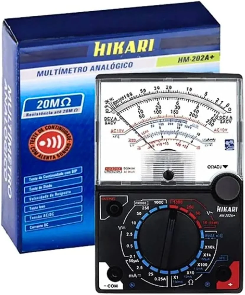 Multímetro Analógico Hikari Hm-202A+