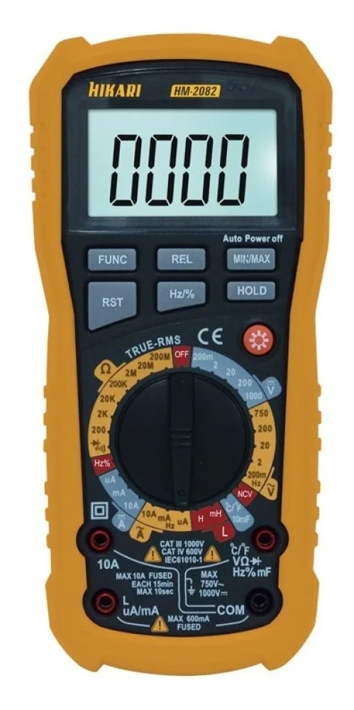 Multímetro Digital Hm-2082 - Hikari