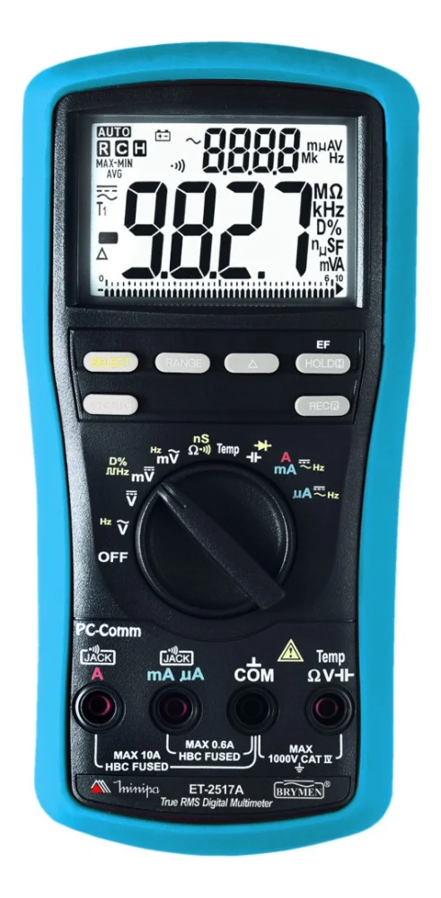 Multímetro Digital Minipa Et-2517A