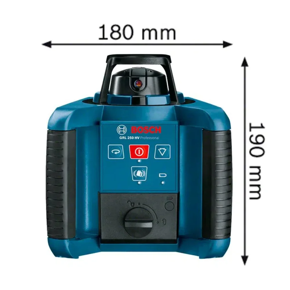 Nível Laser Rotativo 250 Metros Grl 250 Hv - Bosch