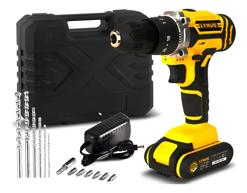 Parafusadeira e Furadeira de Impacto Pfl-20Ci - Lynus