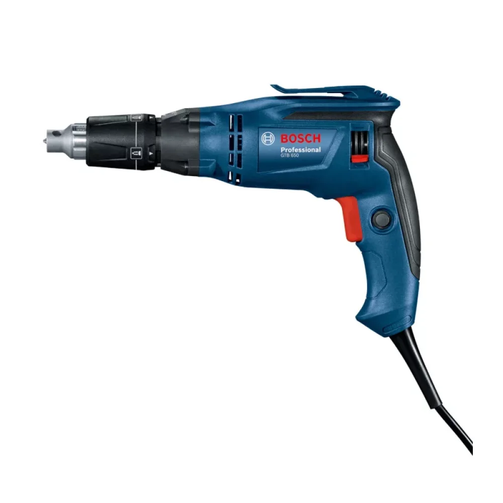 Parafusadeira Elétrica para Drywall 1/4'' 650W 220V com Maleta Gtb 650 Bosch