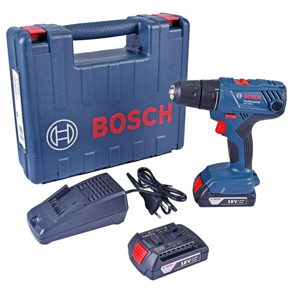 Parafusadeira Furadeira de Impacto Gsb 180-Li, 18V - Bosch