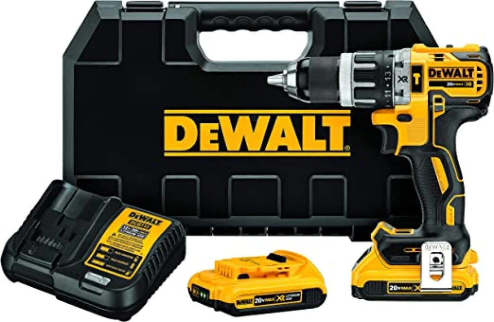 Parafusadeira/furadeira de Impacto a Bateria 20V Li-Ion 1/2 Pol. Brushless / Maleta - Dewalt-Dcd796D