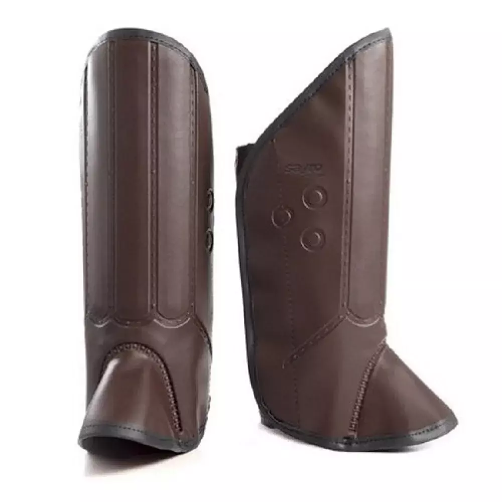 Perneira Bidim sem Velcro 3 Talas Sintéticas Preta Safe