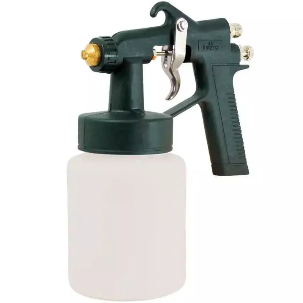 Pistola de Pintura Ar Direto Tipo Pressão 1,3Mm 600Ml Ad-90 - Chiaperini