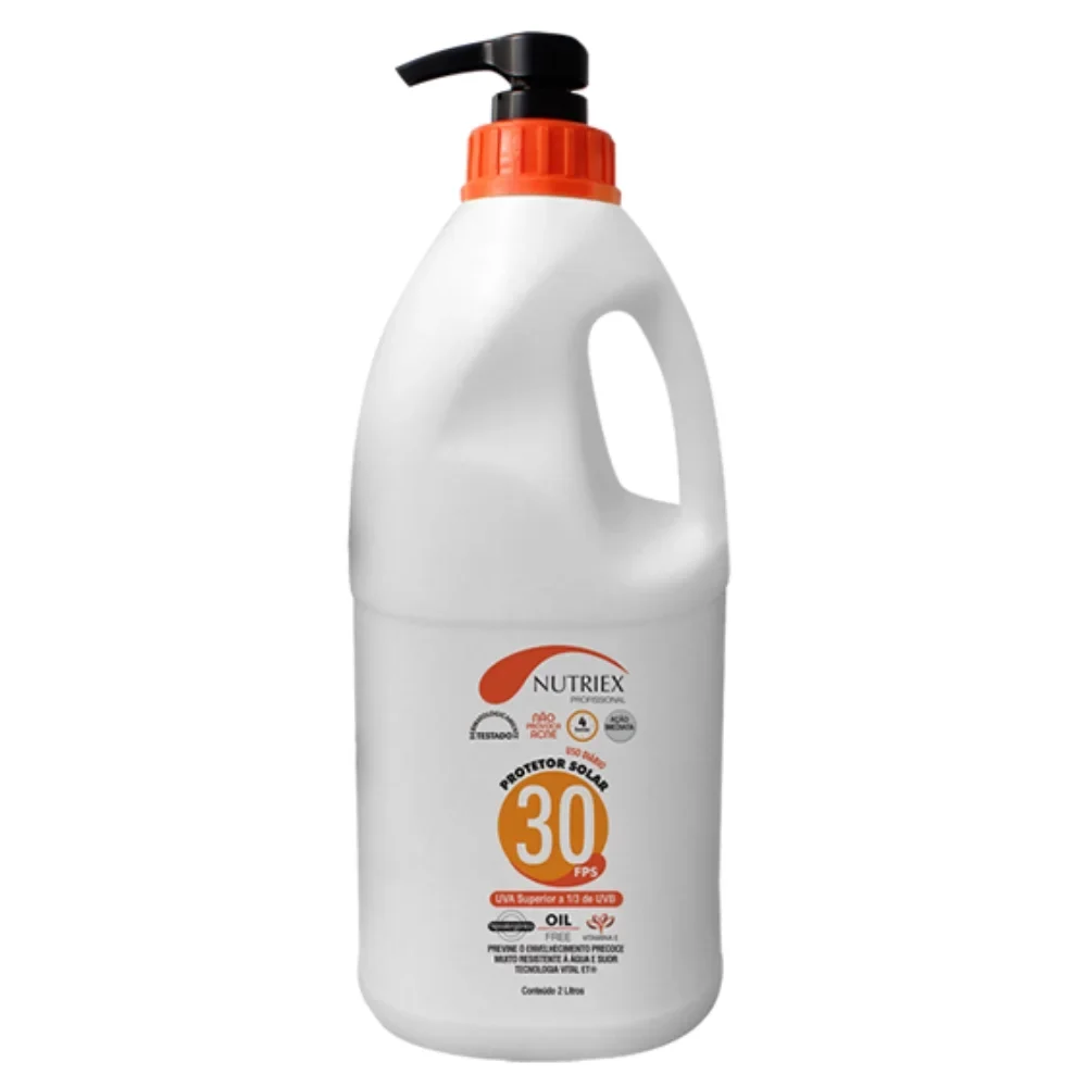 Protetor Solar Fps 30 1/3 Uva 2 Litros - Nutriex