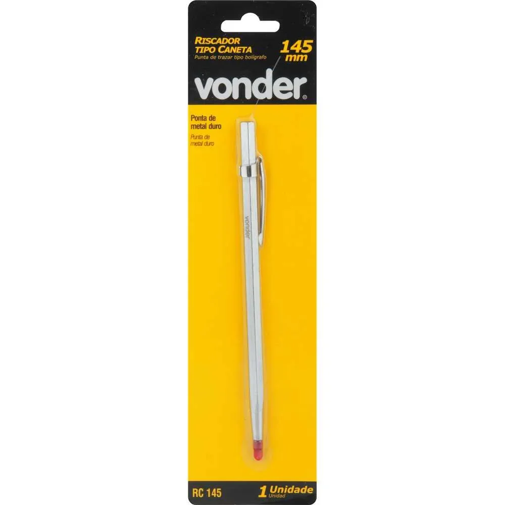 Riscador para Metais Tipo Caneta 145 MM Rc 145 - Vonder-3595145000