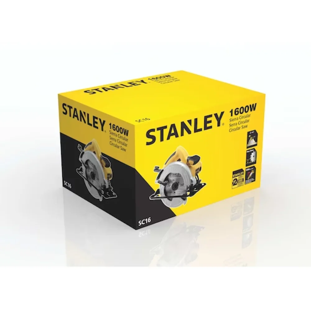 Serra Circular 7.1/4" Stanley Sc16-B2 1600W - 220V