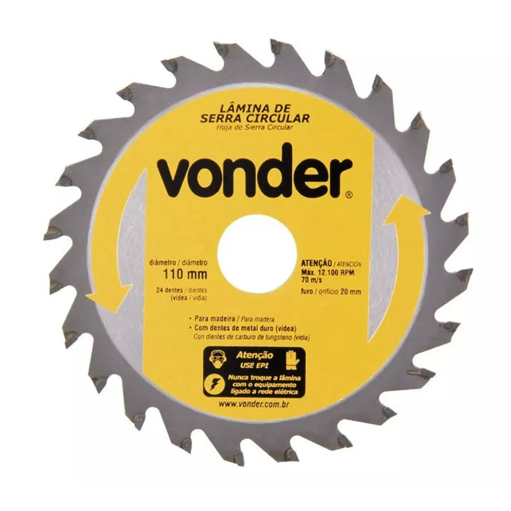 Serra Circular Videa 110X20X24D Vonder