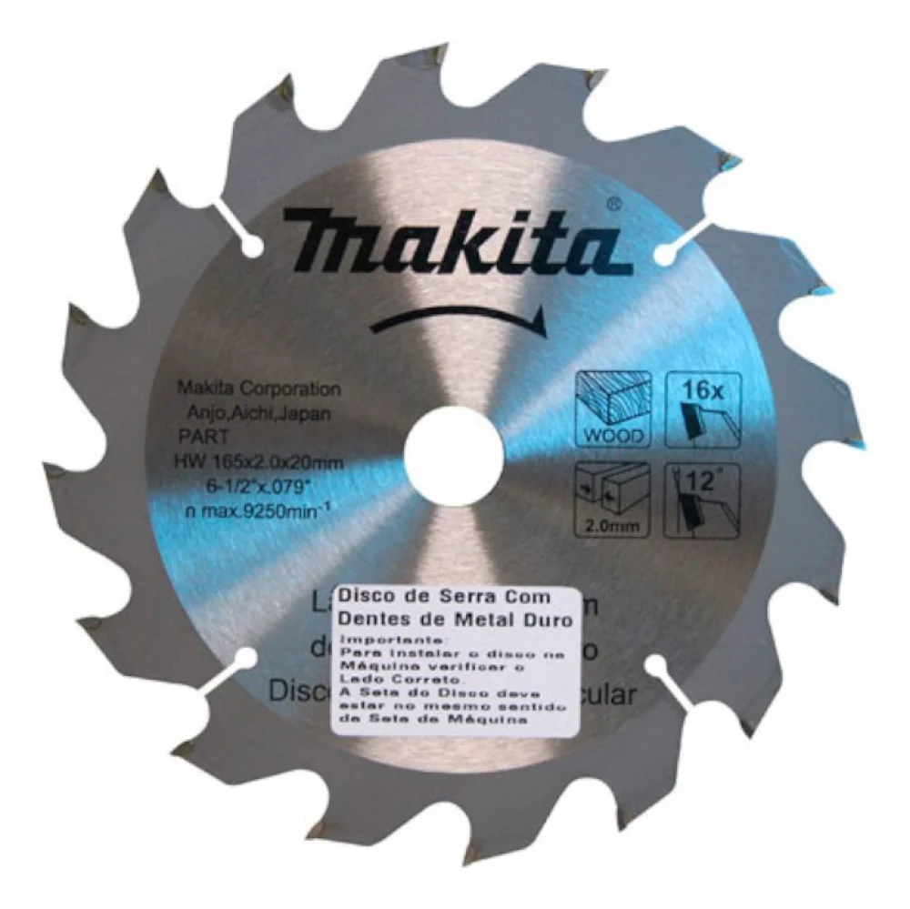 Serra Circular Videa 185 X 20 MM 24D Makita D-51340-10