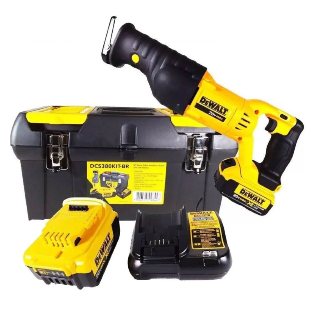 Serra Sabre Dcs380Kit-Br - Dewalt