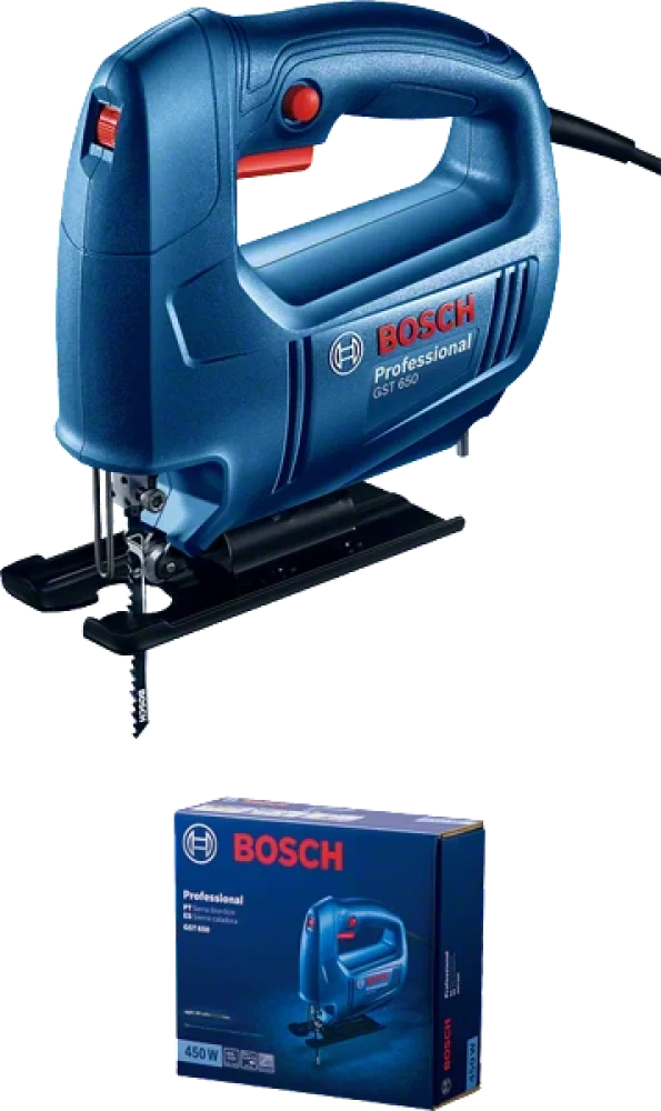 Serra Tico-Tico 450W com Lâmina para Madeira - Bosch-Gst-650