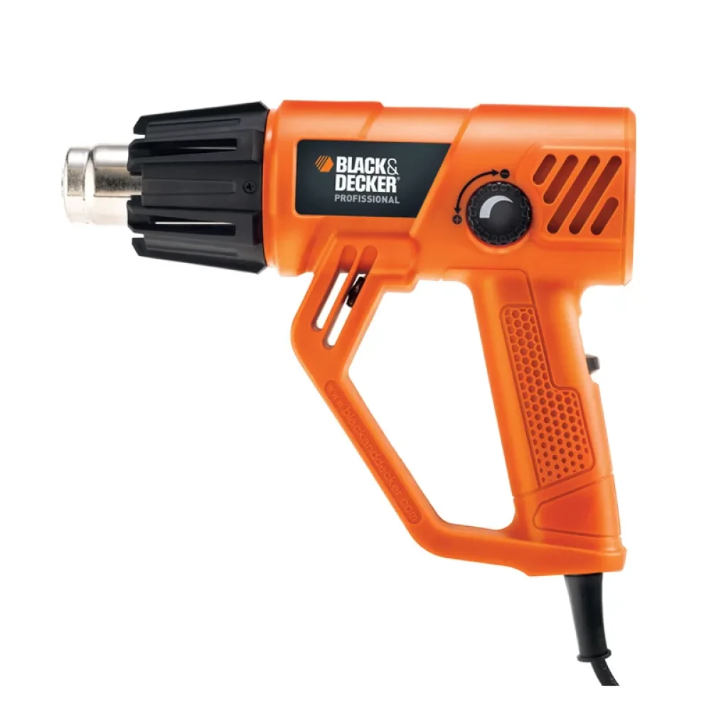 Soprador Térmico 1800W com 5 Acessórios e Maleta 220V Hg2000K-B2 Black & Decker