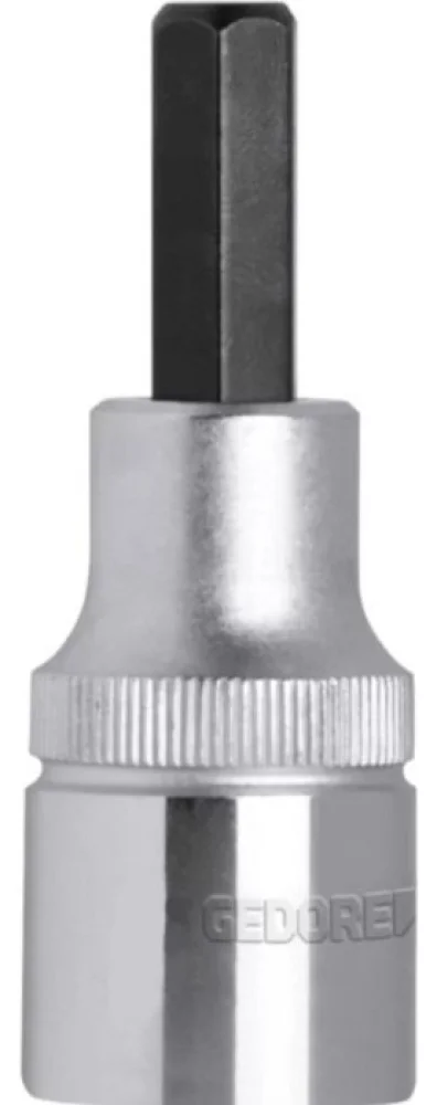 Soquete Allen Curto 1/2 14Mm Gedore Red