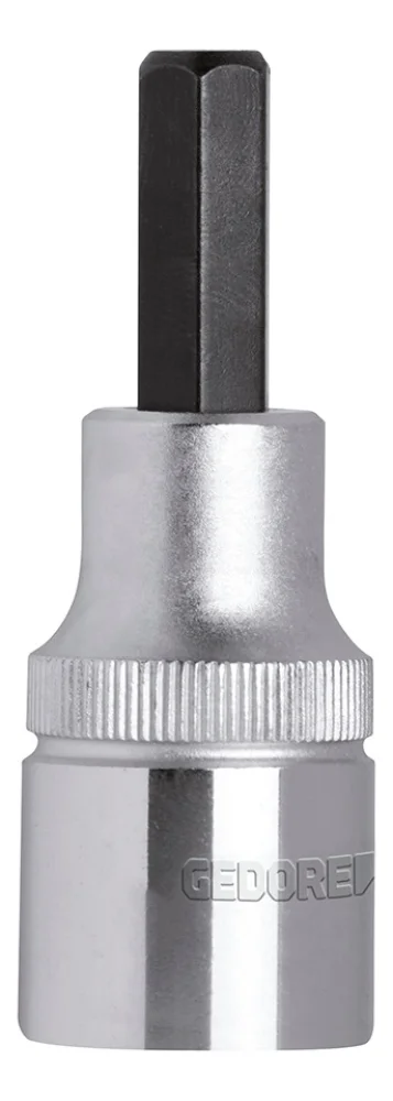 Soquete Allen Encaixe 1/2" Curto 17Mm Gedore Red