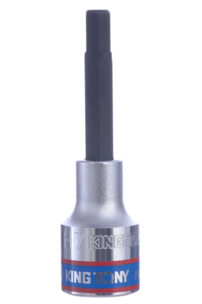 Soquete Allen Longo 10Mm Encaixe 1/2 King Tony