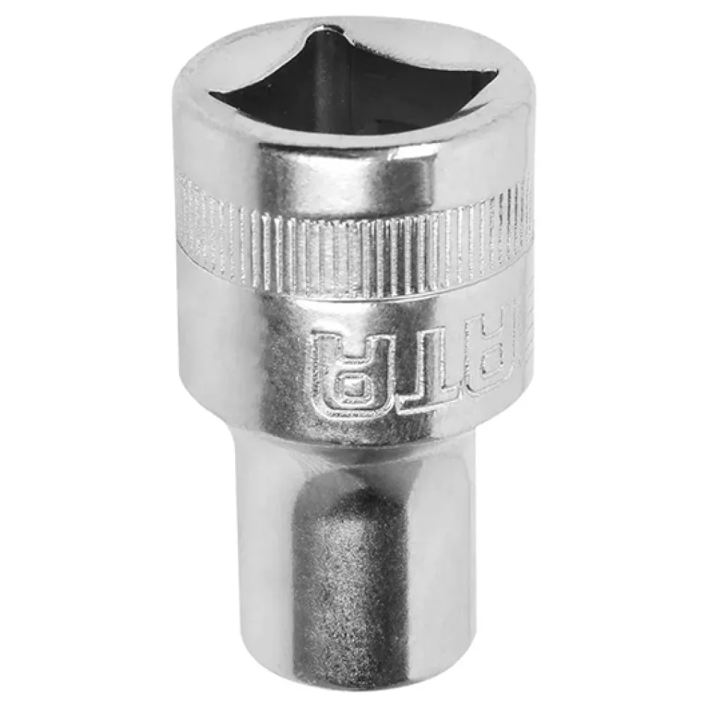 Soquete Estriado Curto 10Mm Encaixe 1/2 Sata