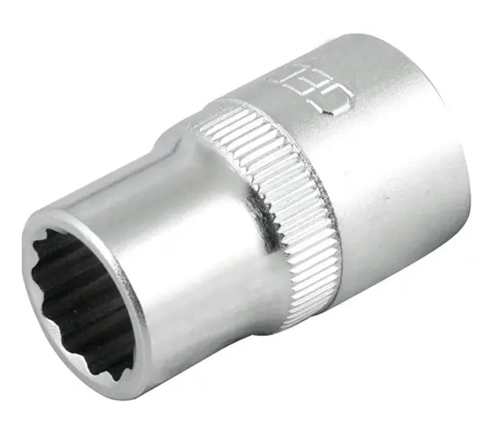 Soquete Estriado de 27Mm Encaixe de 1/2"" R61102707 Gedore Red