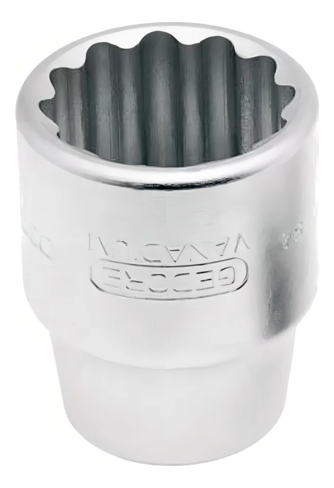 Soquete Estriado de 38Mm Encaixe de 3/4"" D32-38Mm Gedore