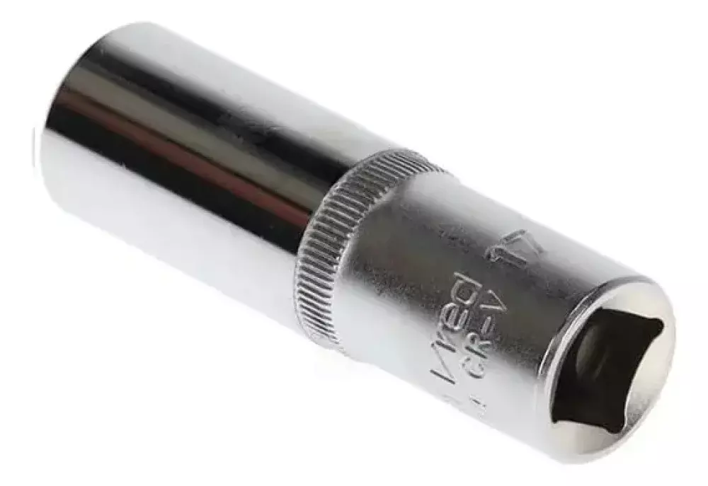Soquete Estriado Longo Encaixe 1/2" X 17Mm Gedore Red